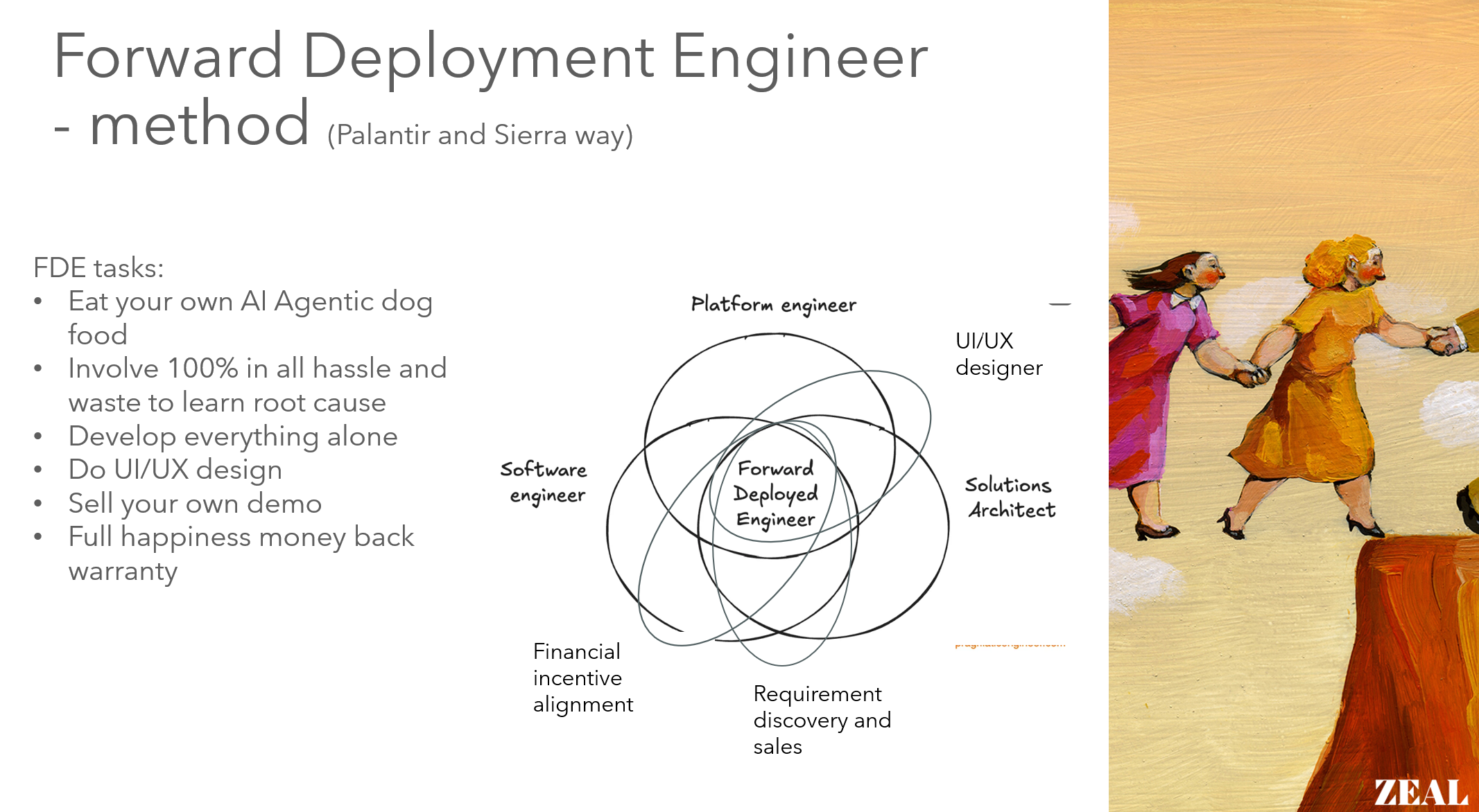 Forward Deployment Engineer role diagram